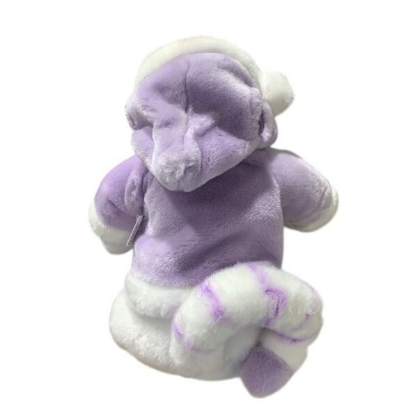 Disney Store Winnie the Pooh White Tigger Plush Winter Purple Hoodie Holiday - Picture 3 of 5